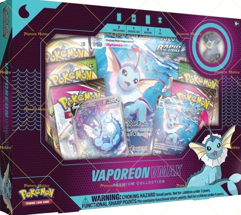 Collezione Premium Vaporeon-VMAX